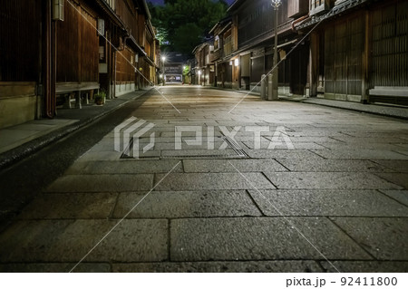 ひがし茶屋街 石川県金沢市 ひがし茶屋街 石川県金沢市 92411800