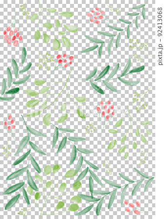 植物圖案插圖 植物圖案插圖 92413068