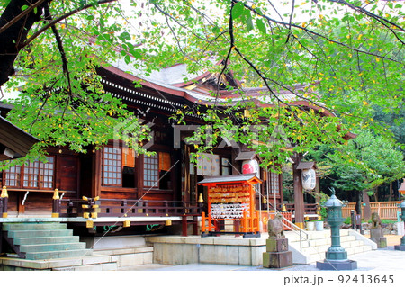 新宿の熊野神社　　　　都内の神社仏閣 92413645
