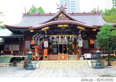 新宿の熊野神社　　　　都内の神社仏閣 92413656