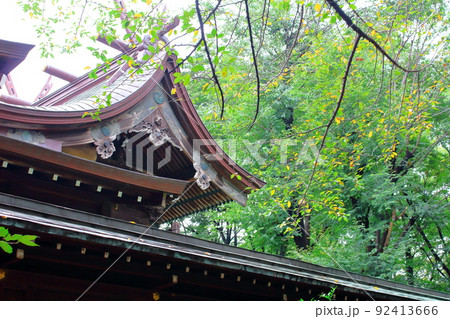 新宿の熊野神社　　　　都内の神社仏閣 92413666