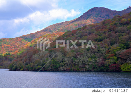 箱根芦ノ湖の紅葉 箱根芦ノ湖の紅葉 92414187