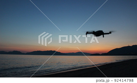ドローンリモートid  保険  包括申請 飛行申請 dji！トワイライトの空色 92414798