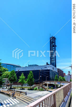 都市景観「熊本市・銀座通り歩道橋からNHK・サクラマチクマモト」周辺風景 都市景観「熊本市・銀座通り歩道橋からNHK・サクラマチクマモト」周辺風景 92417966