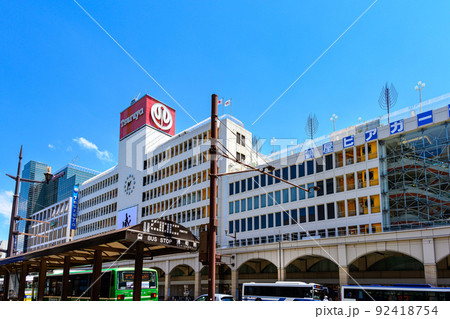 都市景観「熊本市・通町筋からの風景」(鶴屋百貨店)周辺風景 92418754