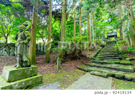 夏の両子寺 大分県国東市 夏の両子寺 大分県国東市 92419134