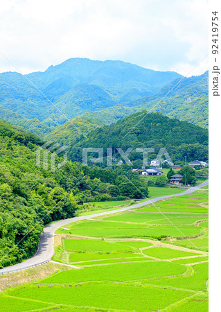 夏の田染荘 大分県豊後高田市 夏の田染荘 大分県豊後高田市 92419754