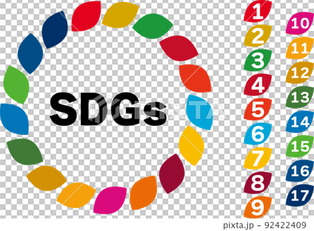 SDGs 持続可能な開発目標イメージ SDGs 持続可能な開発目標イメージ 92422409