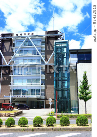 岡崎市、岡崎市役所の風景 岡崎市、岡崎市役所の風景 92422918