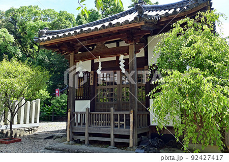 【神社仏閣】大阪府高槻市　上宮天満宮　神楽所　御霊屋 92427417