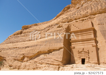 サウジアラビアの世界遺産、アル＝ヒジュルの考古遺跡（マダイン・サーレハ） 92427573