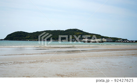 福間海岸 かがみの海 風景 92427625