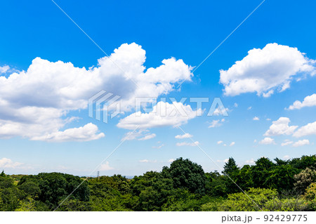 東京都瑞穂町　六道山公園　展望台からの眺め 92429775