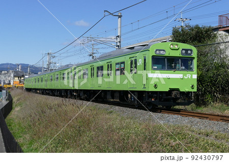 奈良線103系NS412編成全検明け　2016年3月21日撮影 92430797