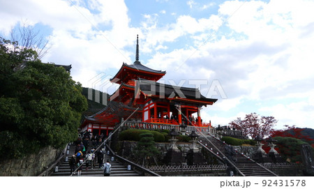京都の清水寺・秋 92431578