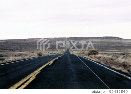 アメリカの一直線道路、国道264号線 アメリカの一直線道路、国道264号線 92435849