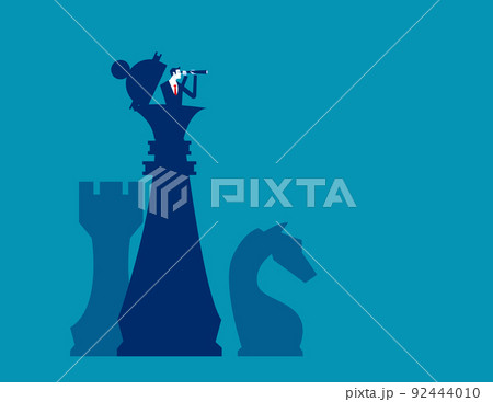 Plan ahead to win business competition. Success strategy 92444010