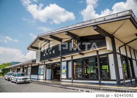 《長野県》木曽郡　南木曽町　南木曽駅 92445092