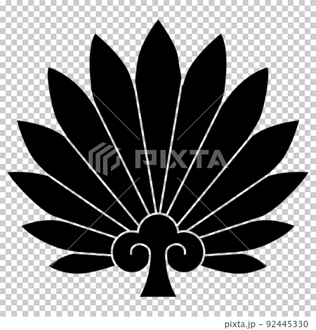 家紋です。変わり羽団扇(うちわ)といいます。 家紋です。変わり羽団扇(うちわ)といいます。 92445330