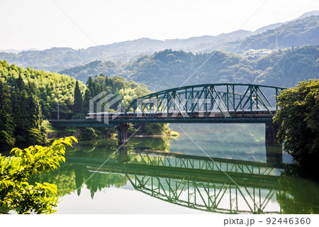 《岐阜県》中津川市　落合ダム湖 92446360