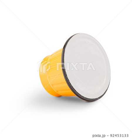 Coffee capsule isolated on white background 92453133