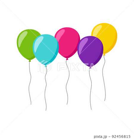 Balloon isolated on white background Balloon isolated on white background 92456815