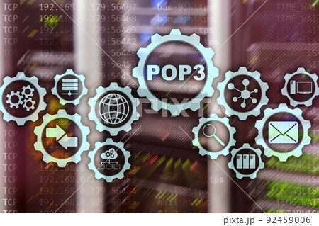 POP3. Post Office Protocol Version 3. Standard...のイラスト素材 [92459006] - PIXTA