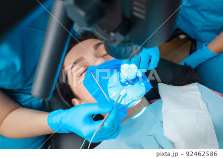 Photo endodontic treatment of dental canals Photo endodontic treatment of dental canals 92462586