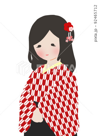 袴を着た女性 92465712