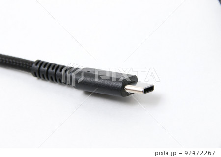 ケーブル, USBケーブル, USB,OA機器,デジタル,パソコン,ビジネス,接続,USBコネクタ 92472267