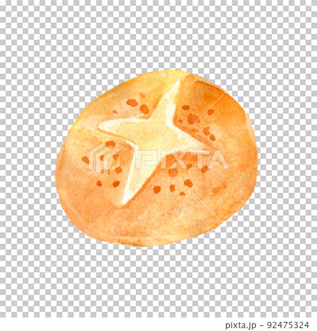 麵包水彩插圖 麵包水彩插圖 92475324