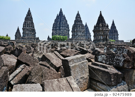 世界文化遺産、プランバナン寺院群 世界文化遺産、プランバナン寺院群 92475989