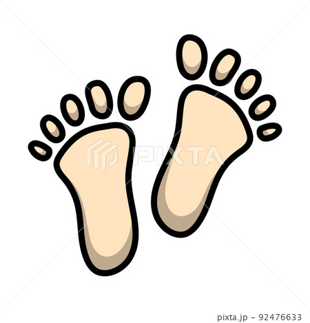 Foot Print Icon 92476633