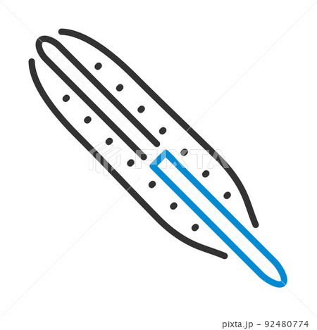 Medical Thermometer Icon Medical Thermometer Icon 92480774