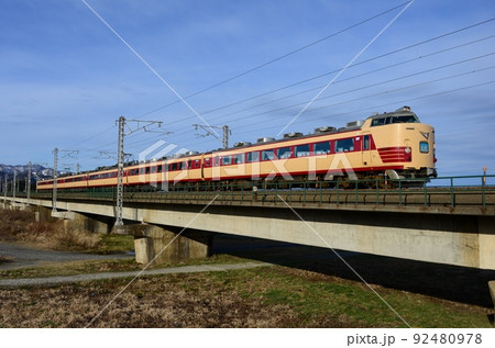 485系1500番台　T18編成　青海～糸魚川 92480978