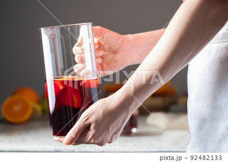 Spanish drink sangria Spanish drink sangria 92482133