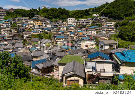 上から見た田野地区の町並み 上から見た田野地区の町並み 92482224