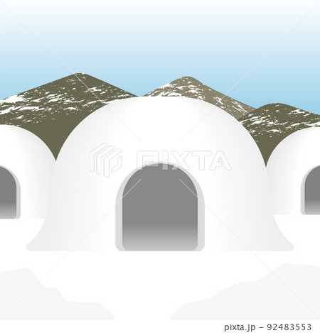 かまくらのイラスト 92483553