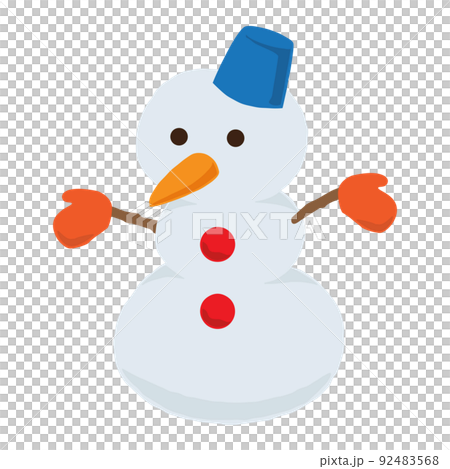 雪人的插圖 92483568