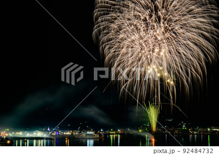 花火 口之津港 長崎 花火 口之津港 長崎 92484732