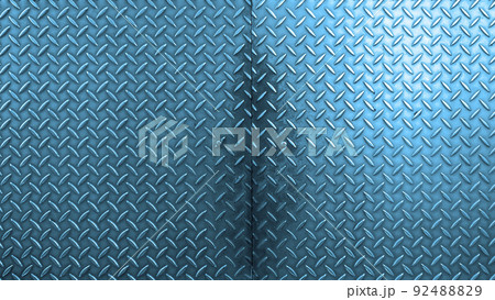 縞鋼板のテクスチャパターン素材 92488829
