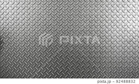 縞鋼板のテクスチャパターン素材 縞鋼板のテクスチャパターン素材 92488832