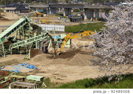 工事現場 工事現場 92489308