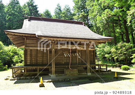 埼玉県皆野町たたらの里金沢の萩神社 92489318