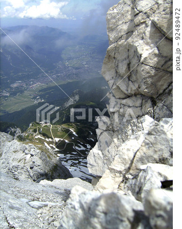 Alpspitze via Ferrata in Garmisch-Partenkirchen, Bavaria, Germany 92489472