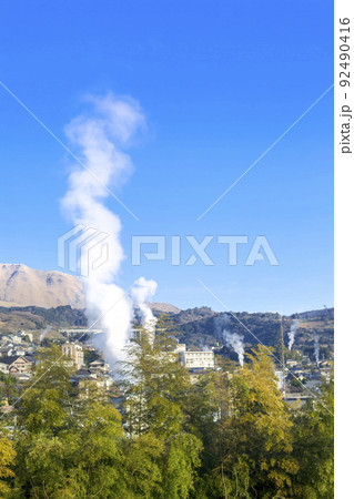 別府湯けむり 92490416