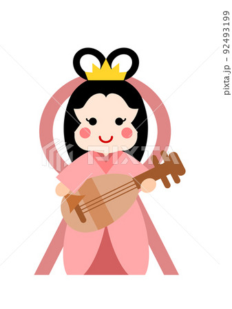 弁財天 イラスト 七福神 弁財天 イラスト 七福神 92493199