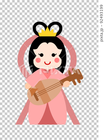 弁財天 イラスト 七福神 弁財天 イラスト 七福神 92493199