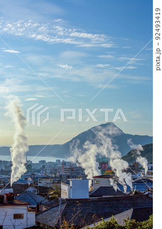 別府鉄輪温泉 湯けむり 別府鉄輪温泉 湯けむり 92493419