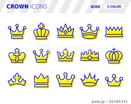 王冠 イメージ 冠 クラウン 王冠 マーク 記号の写真素材 - PIXTA